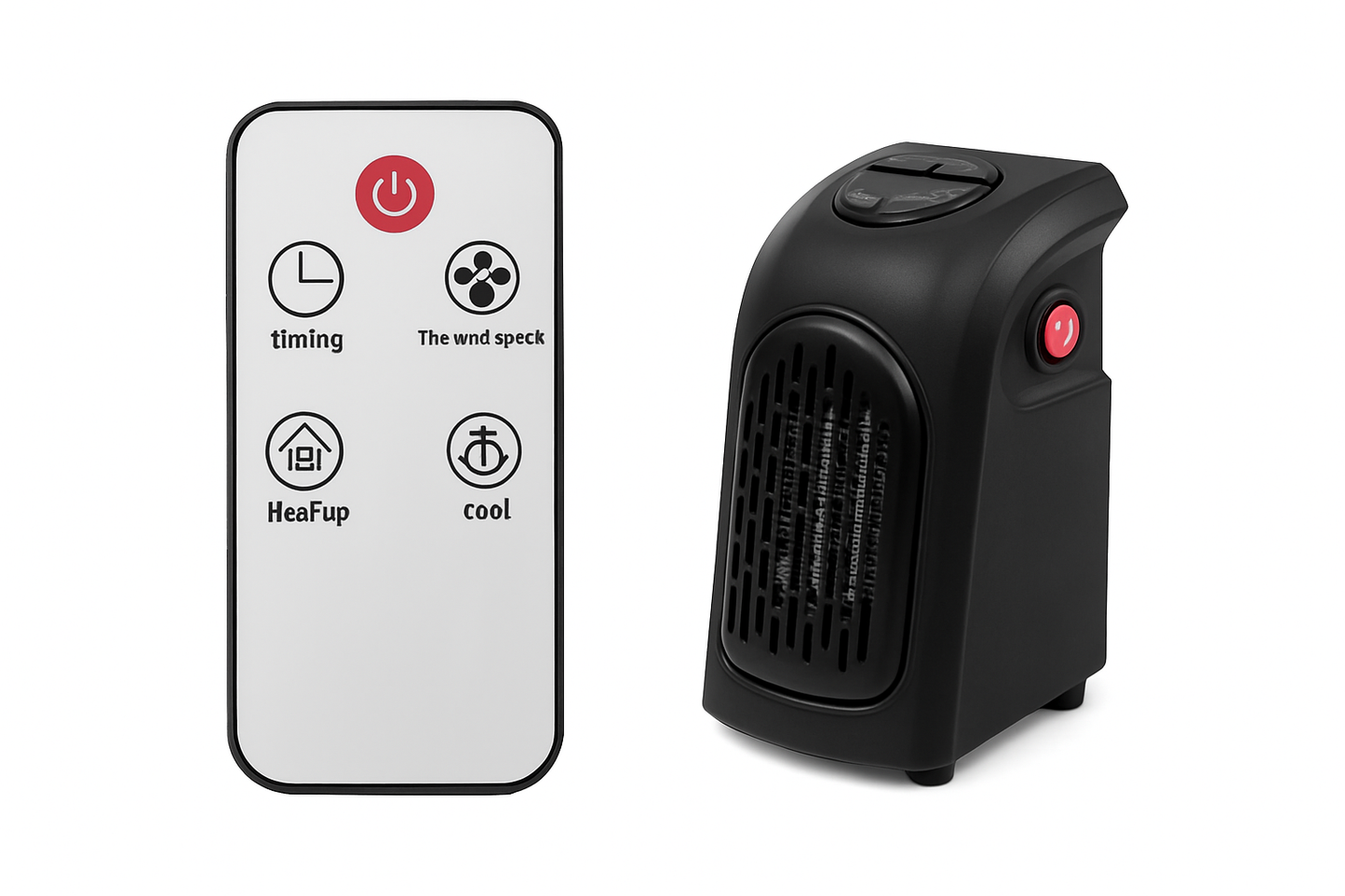 Calefactor eléctrico portátil para el hogar