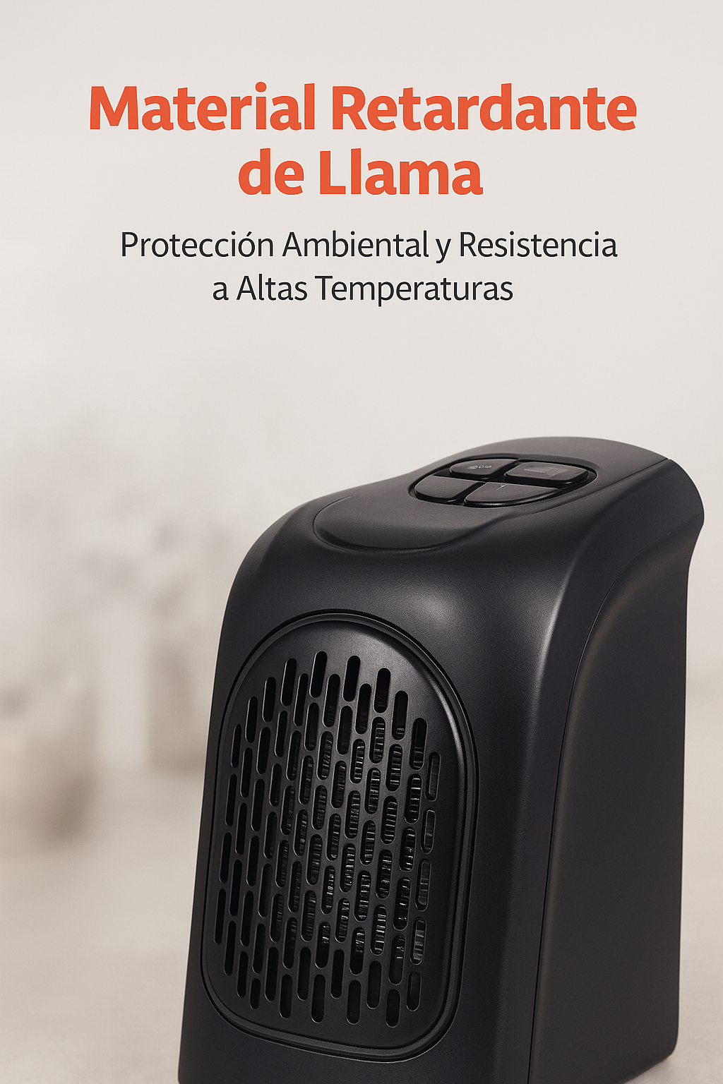 Calefactor eléctrico portátil para el hogar